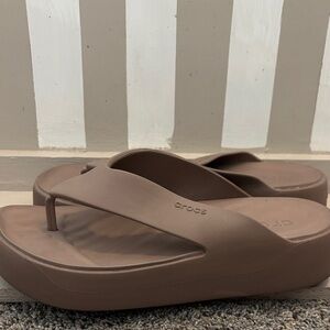CROCS Women's Tan Sandals